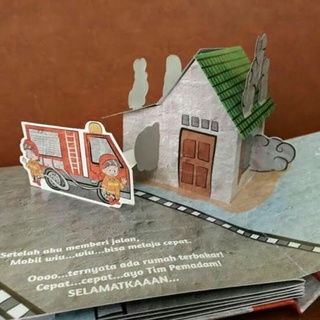 Jual Pop Up Book Buku Anak Wiu Wiu - Impian Studio - Buku Interaktif ...