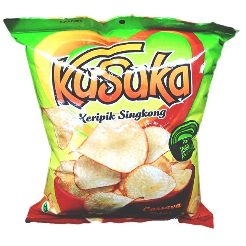 

Kusuka Keripik Singkong Renceng Isi 10Pcs @20Gram