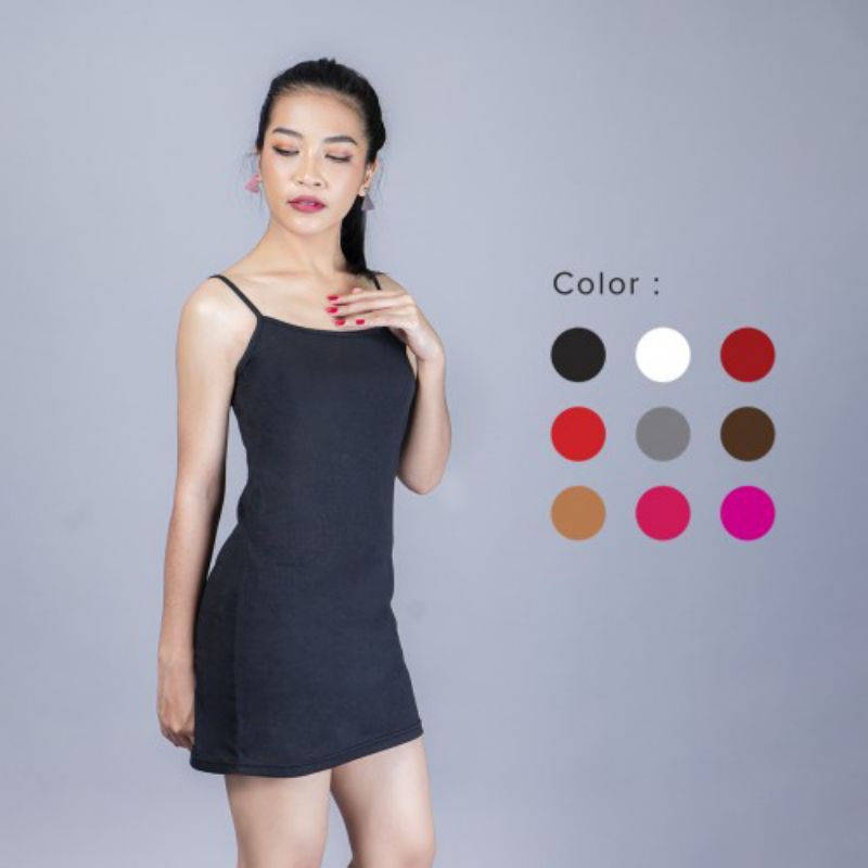 mini dress tank top tali kecil korean mini dress short dress sexy