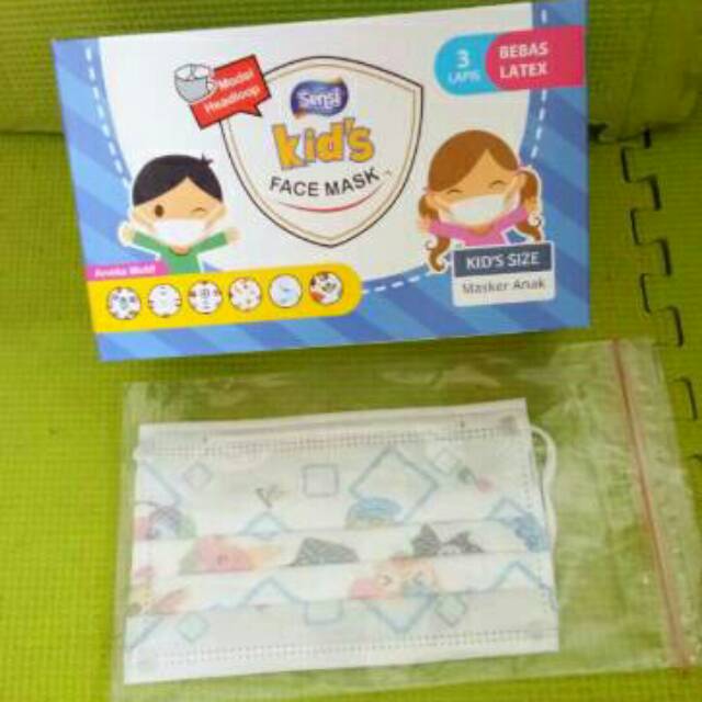 Sensi masker anak sensi