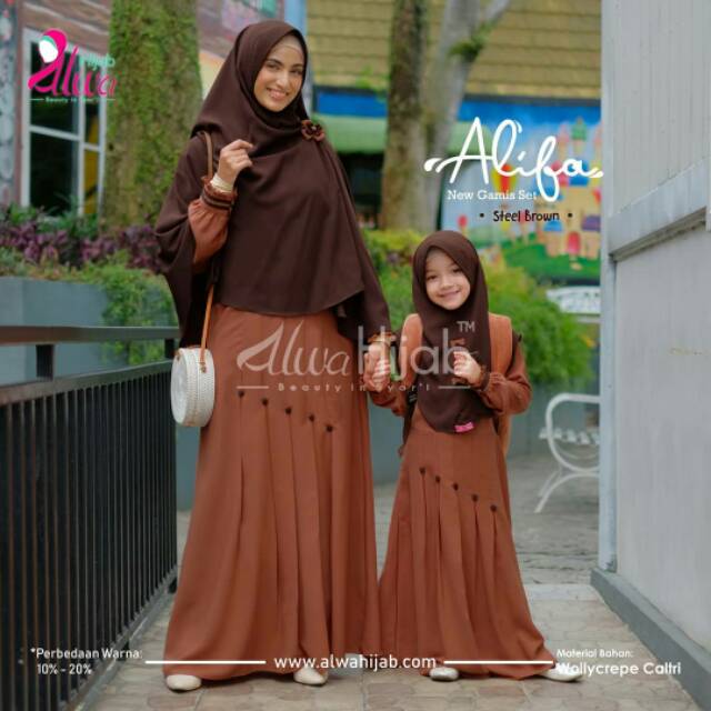 ALIFA SET COUPLE BY ALWA HIJAB