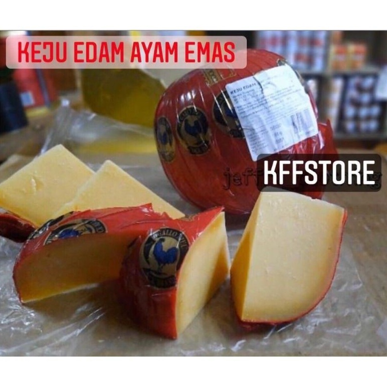 

Keju Edam CockBrand Repack 100g