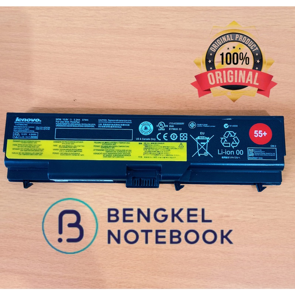 Baterai IBM Lenovo ThinkPad L512 L520 SL410 SL410k SL510 T410 T410i
