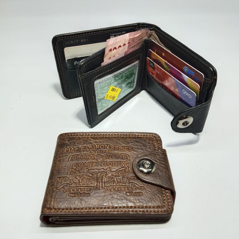 DOMPET/DOMPET PRIA/DOMPET LAKI LAKI/DOMPET LIPAT PRIA DOMPET KULIT SINTETIS