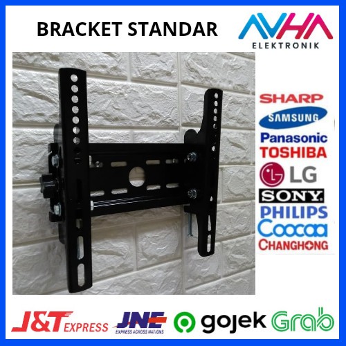 BRAKET TV LED/LCD/PLASMA BAHAN TEBAL FOR 20-43 INCH