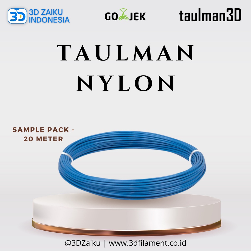 SAMPLE PACK 20 METER Taulman Nylon 3D Filament from USA