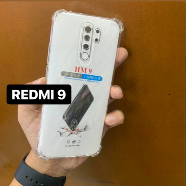 XIAOMI REDMI 9 SOFTCASE HD PREMIUM ANTI CRACK WITH CAMERA