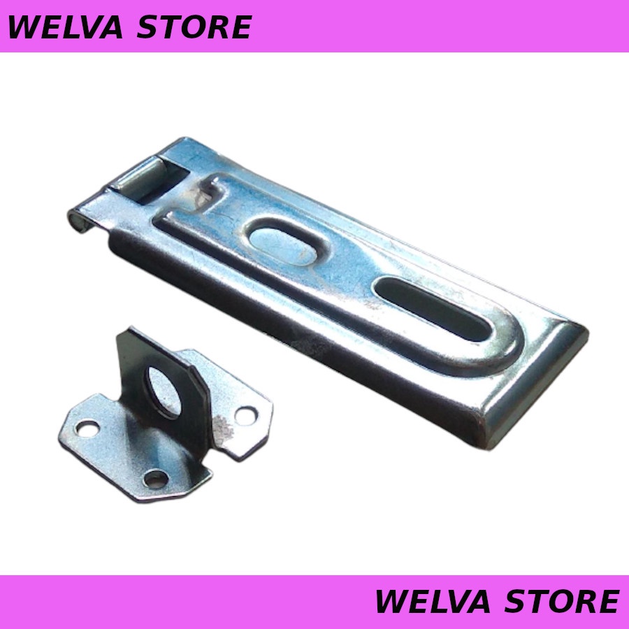 Cantelan Gembok Ukuran Besar 10 cm / Grendel / Overpal