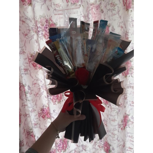 

buket snack campur uang