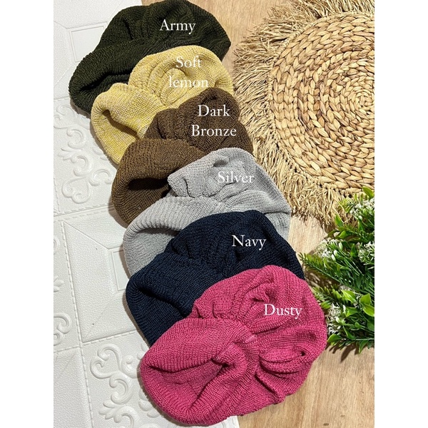 SMOK HIJAB NENEK EYANG UTI MBAH RAJUT PREMIUM