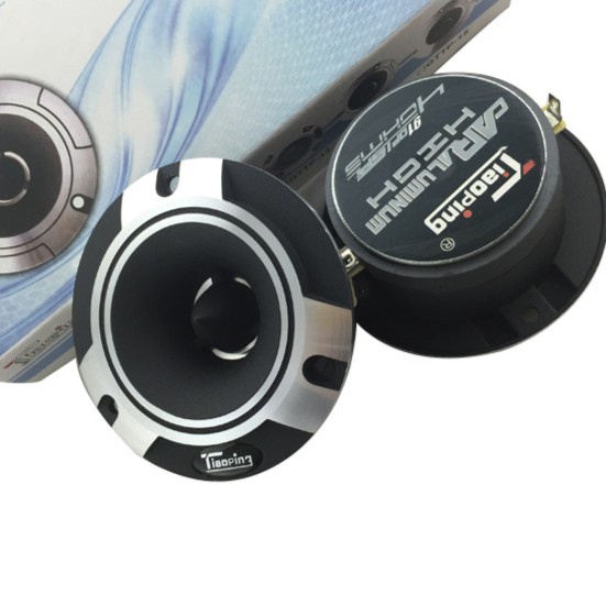 Speaker mobil 4 inch Aluminium klakson tweeter car GTTP-12 sepasang / Speaker Mobil 4 Inch / Speaker