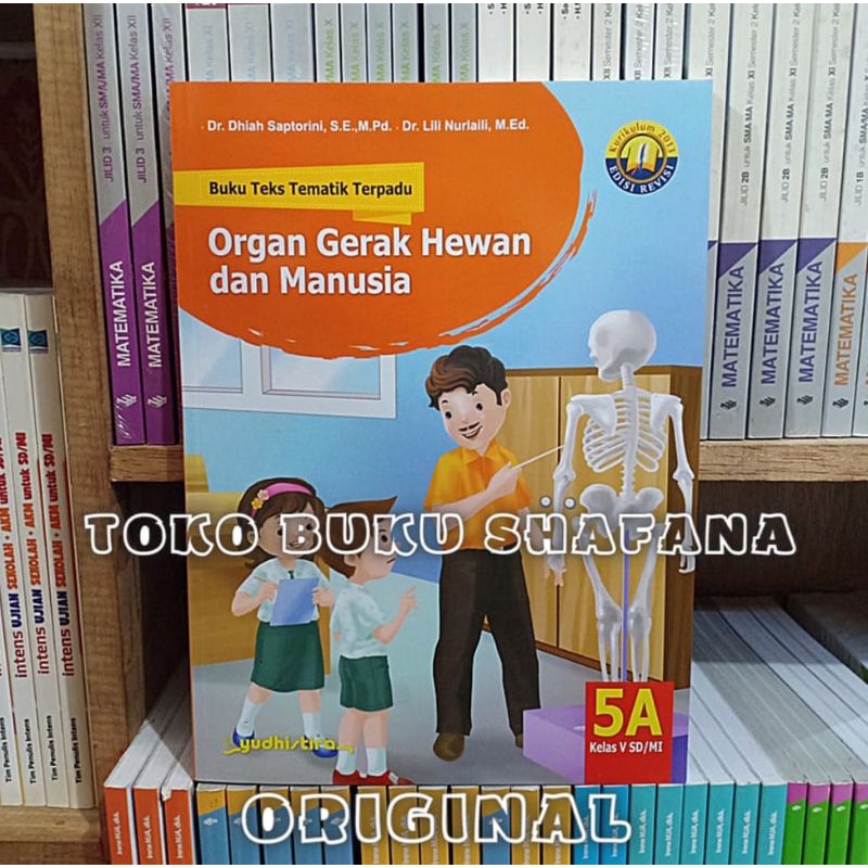 Paket 5 Buku Tematik Terpadu Yudhistira 5A 5B 5C 5D 5E K13 Edisi Revisi Kelas 5 SD ORI