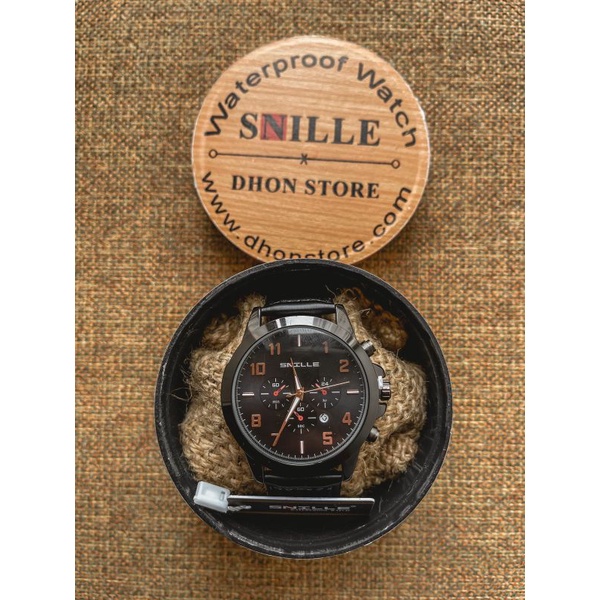 jam tangan pria SNILLE tgl gratis gelang dan kalung (dhon store)