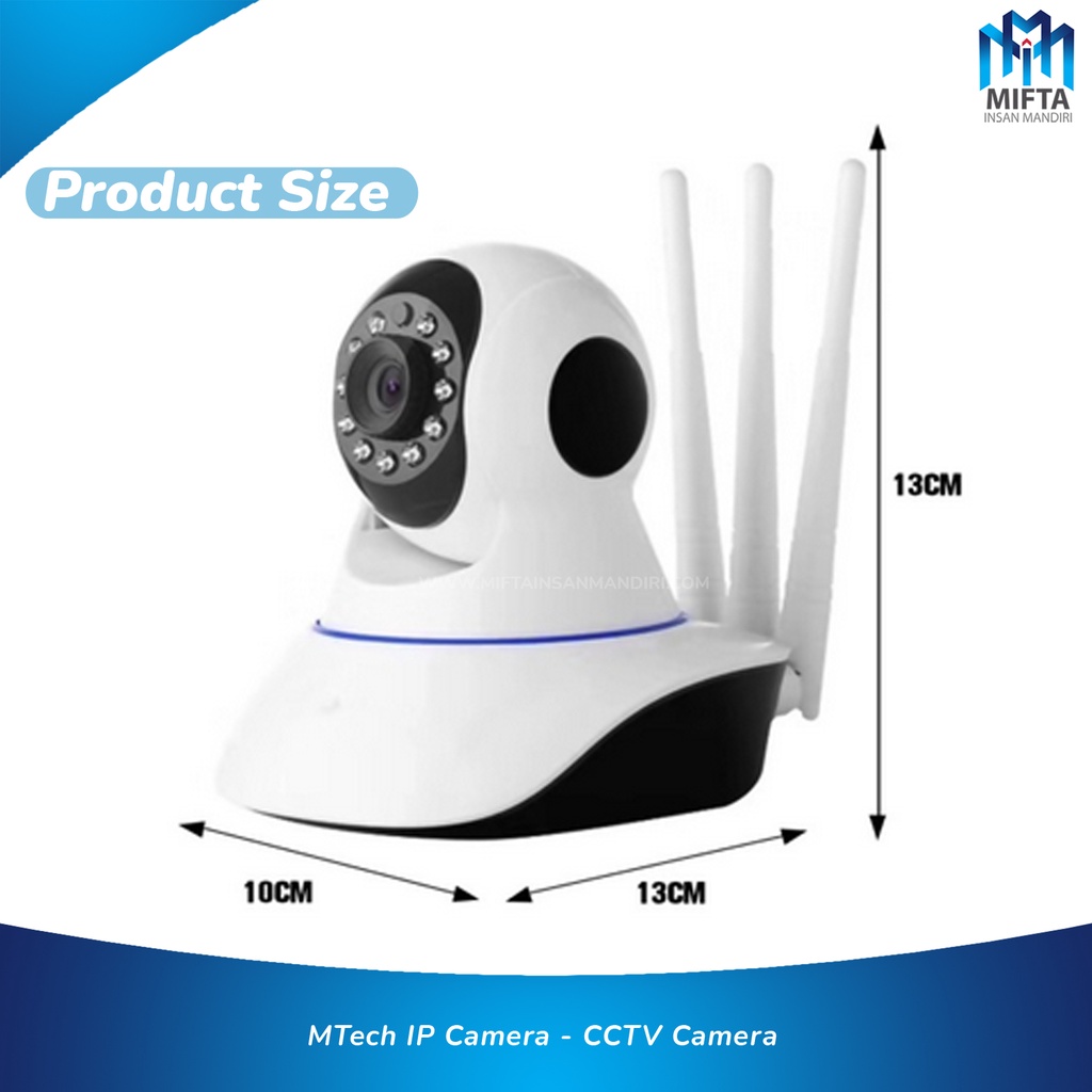 CCTV WIFI IP CAMERA HD 1080P 3 ANTENA / IP CAMERA HD YOOSEE / CCTV CAM