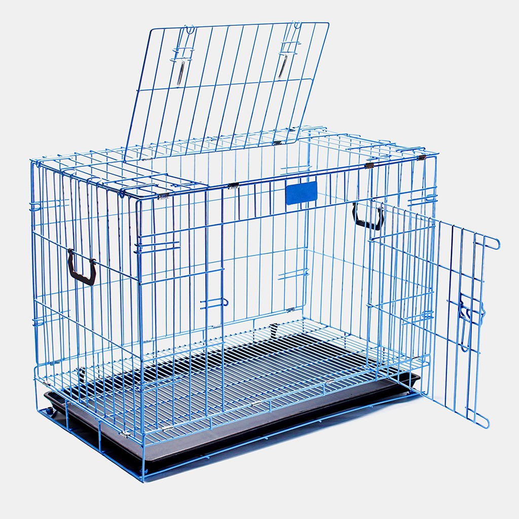 Kandang  Besi Lipat Tebal Size XL (92cm x 56cm x 66cm) Kucing / Anjing / Kelinci-4