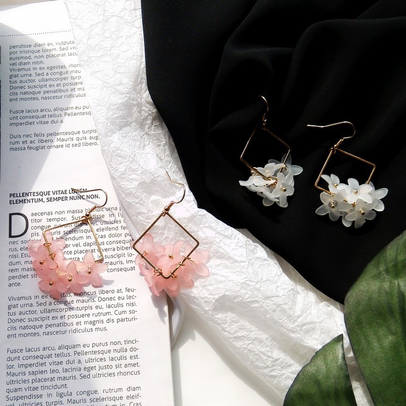 Anting korea fashion wanita panjang kekinian 297