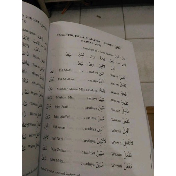 Promo terbaru unik Tashrif Uraian Amtsilah Tashrifiyah Murah meriah