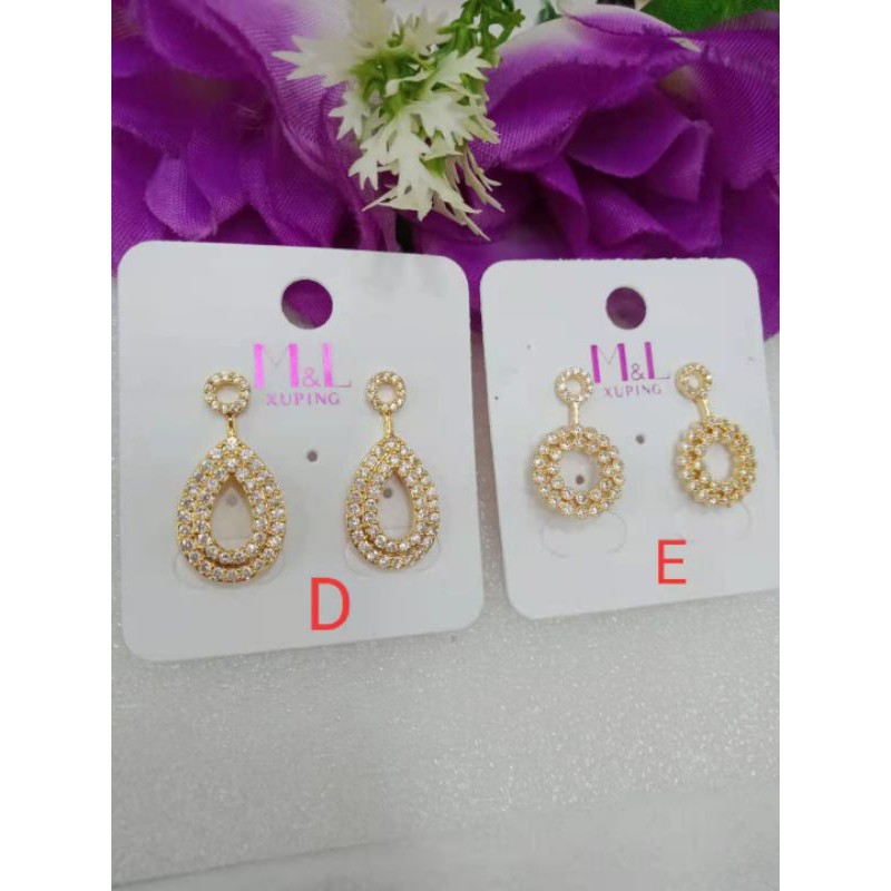 Anting tusuk xuping D-E