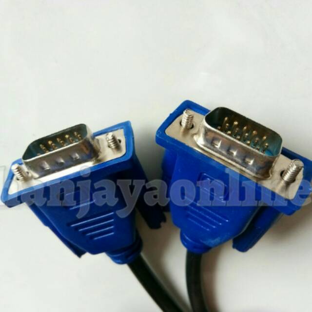 Kabel VGA Monitor Tabung LCD LED