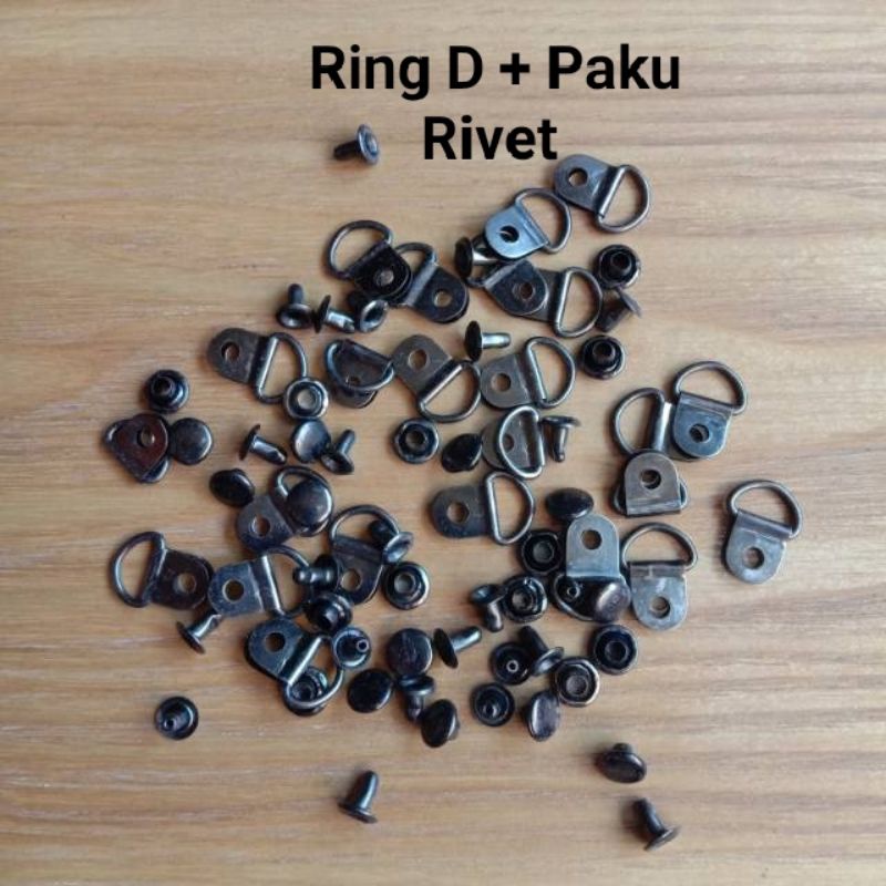 Aksesoris Sepatu Ring D Ring figura Aksesoris Lainnya 12 set