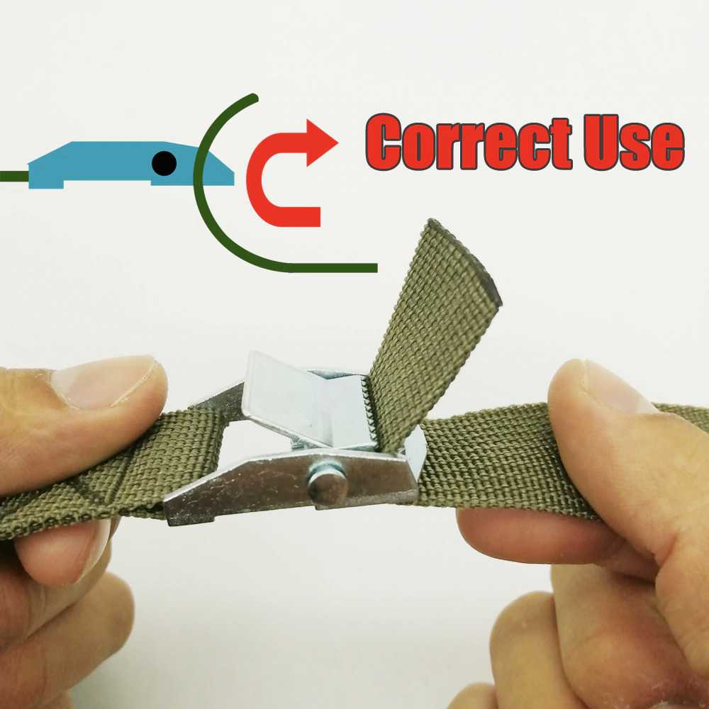 Cuci Gudang XhaoR Tali Strap Pengikat Barang Cargo Belt 2 Meter x 2.5 cm - XR2