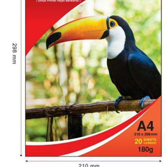 

➪ Glossy Photo Paper Joyko A4 180gr ▼