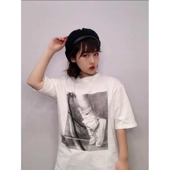 GSC - Baju OVERSIZE BAD HABBITS FONT / Kaos Oversize Terbaru-sepatu putih