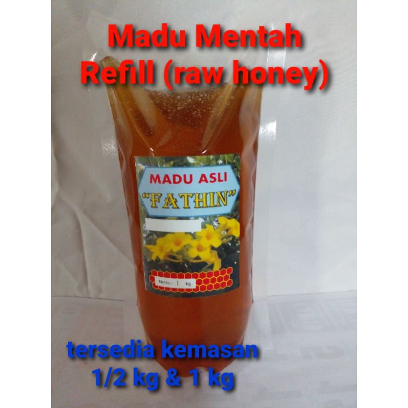 

Madu mentah murni refill (raw honey) 1kg