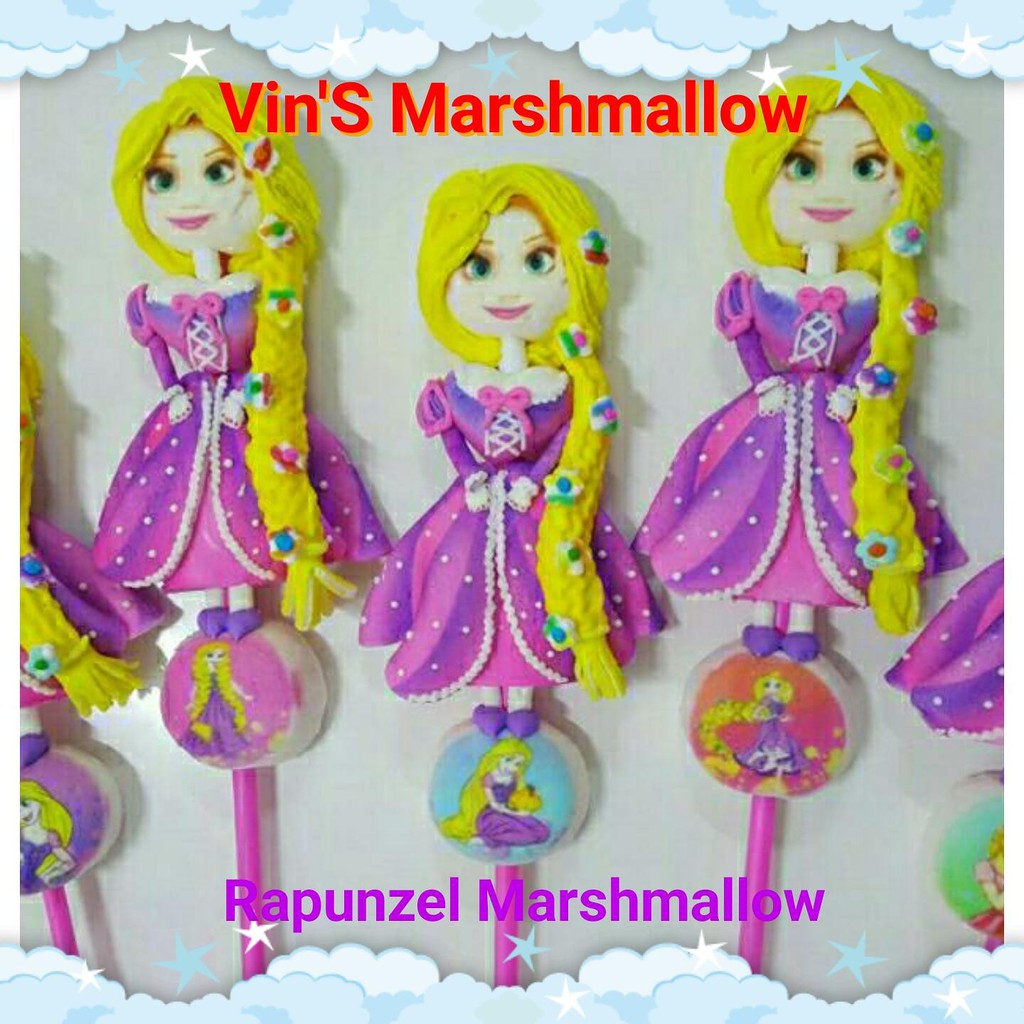 

Vin'S Berry Marshmallow Karakter Rapunzel - 1pcs