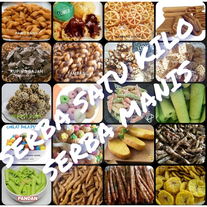 

SNACK KILOAN SERBA 1 KG SERBA MANIS TERMURAH TERJAMIN