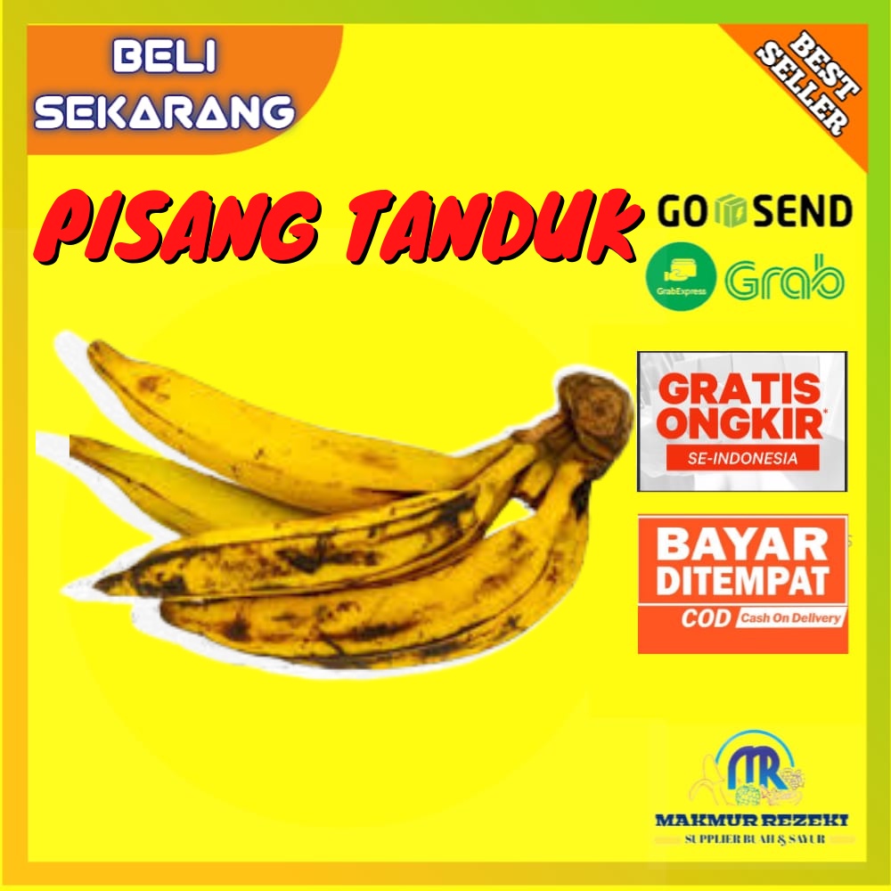 

PISANG TANDUK 1 PCS MURAH BESAR MATANG KUNING BISA REQUEST MATANG KUNING ATAU HIJAU MENGKEL