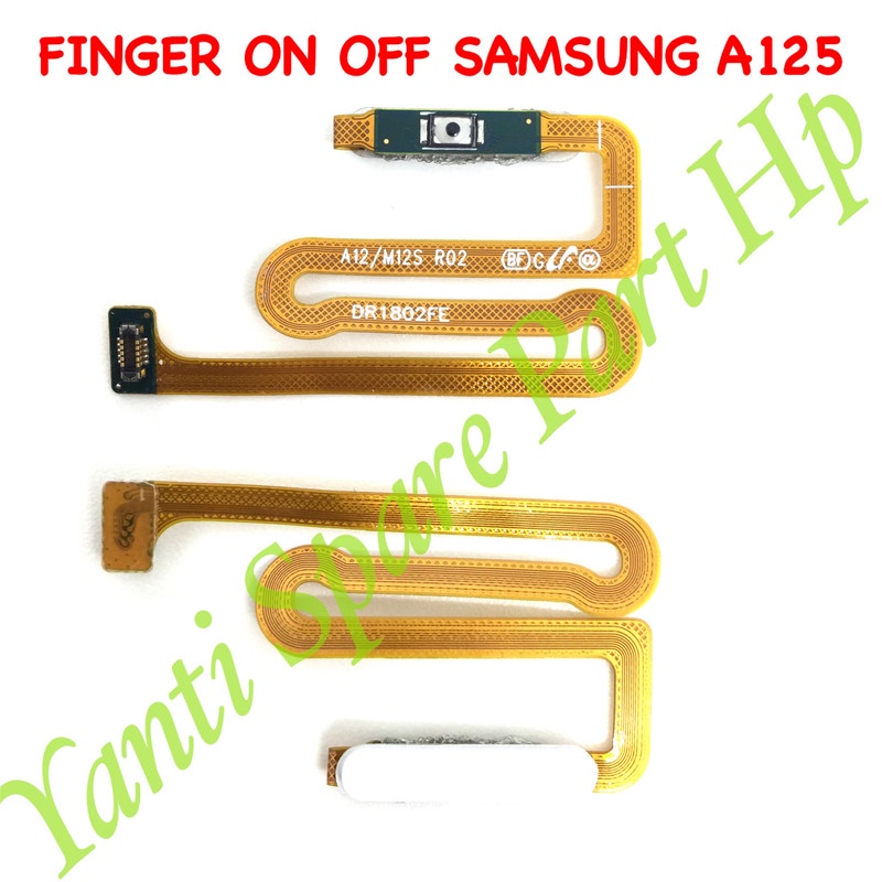 Flexible Fingerprint On Off Samsung A12 A125 Original Terlaris New