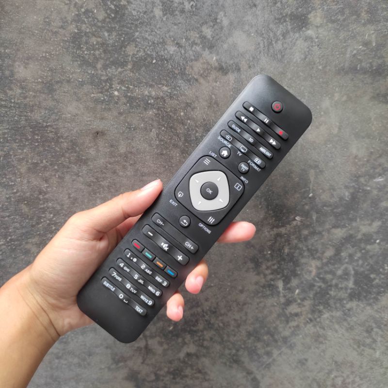 Remot TV LED PHILIPS Digital TV Smart TV Terbaru 100% New - Remot TV PHILIPS LED Digital Smart TV
