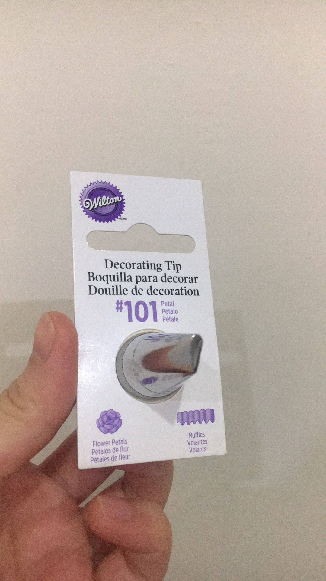 Spuit 101 Decorating Tip - Mawar - Petal - No. 101