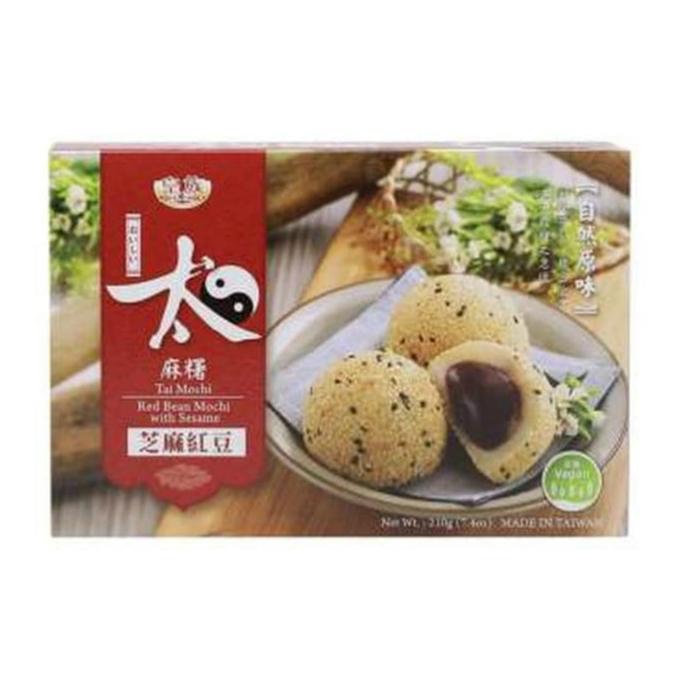 

Silahkan Order] ROYAL FAMILY THAI MOCHI 210 gr / Red Bean Mochi with Sesame