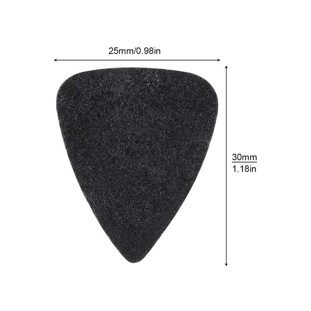 1pc Pick Plectrum Ukulele Soprano Tenor 21 23 26 Bahan Felt Lembut Untuk Konser