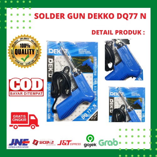 Solder Tembak Dekko DQ77 N Solder Gun Dekko