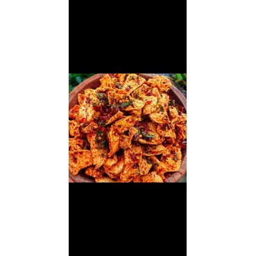 

Keripik Basreng Daun jeruk