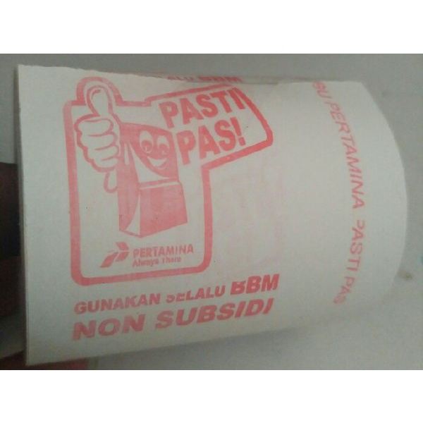 

Stok Terakhir kombinasi 5 polos 5 logo struk thermal 58X48 Murah