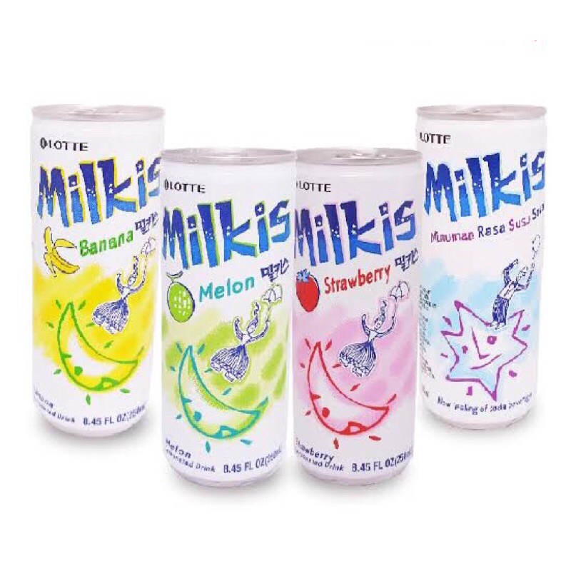 

LOTTE MILKIS SODA CAN 250ML