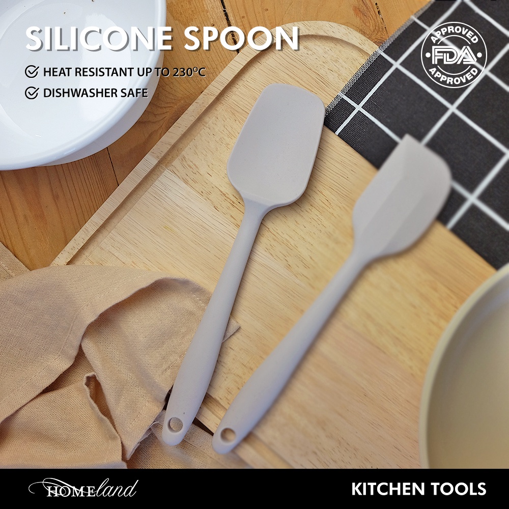 Homeland Spatula Silikon - Warm Grey