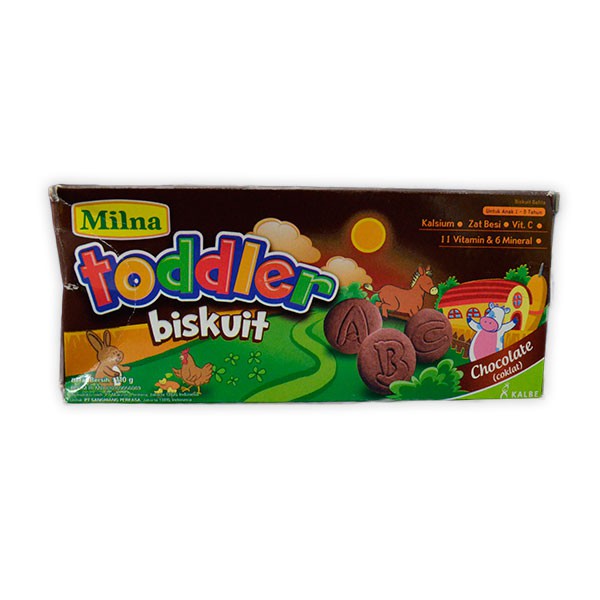 MILNA KINDER BISKUIT COKLAT 110 GR