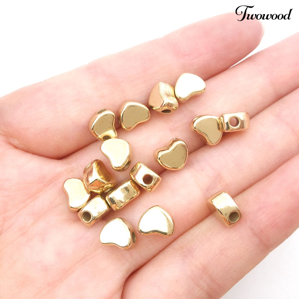 Twowood 100Pcs/800Pcs Beads Multiple Styles Multifunctional Resin DIY Craft Round Beads for Home