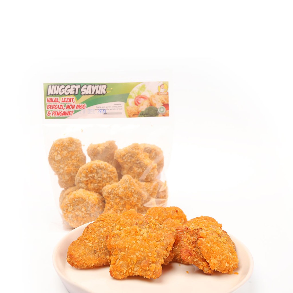 

Nugget Sayur Mix Ayam Non MSG Tanpa Pengawet