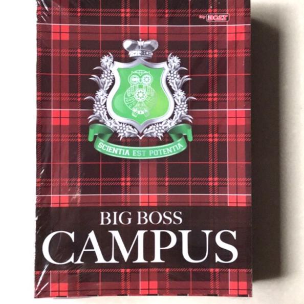 

Gratis Ongkir BIG BOSS CAMPUS 36 lembar Buku Tulis isi 10 pcs