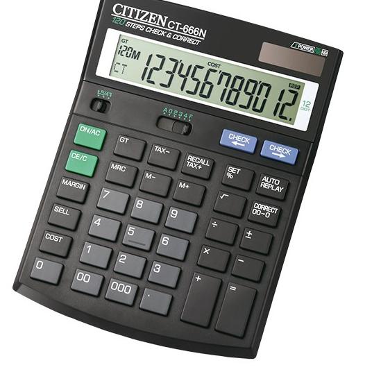 

Baru Kalkulator Citizen CT-666N 12 Digit / Calculator Citizen CT 666 N ..