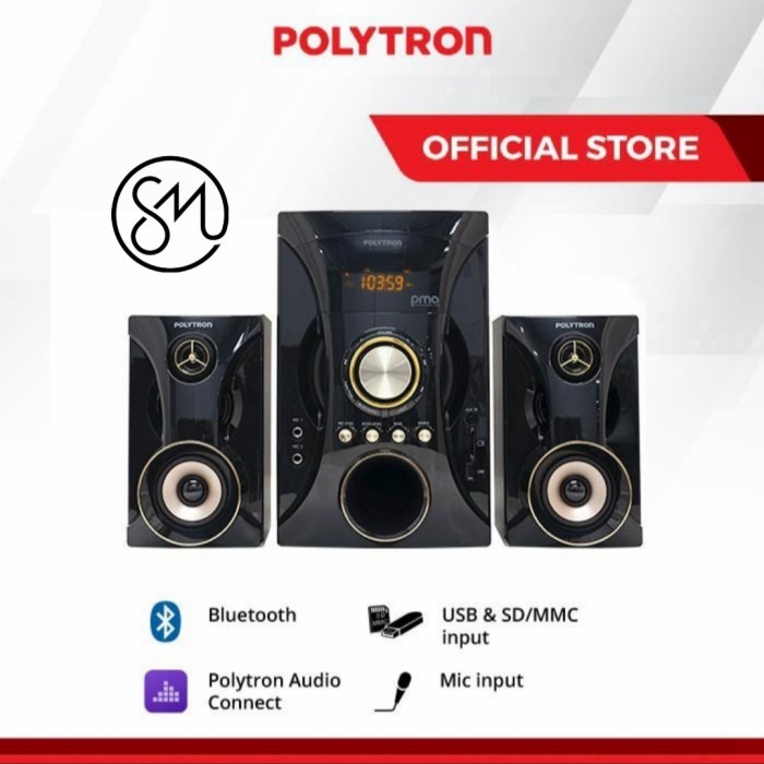Speaker Polytron PMA 9505 bluetooth