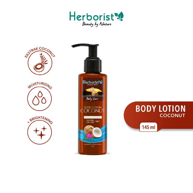 Jual Herborist Body Lotion Coconut 145ml Shopee Indonesia