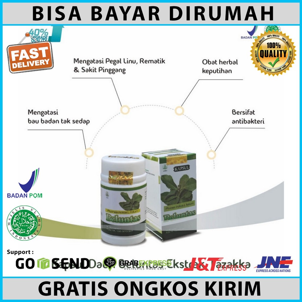 

obat keputihan jamur / obat keputihan bau / Tazakka Daun Beluntas 100% Original BPOM terampuh/alby_h