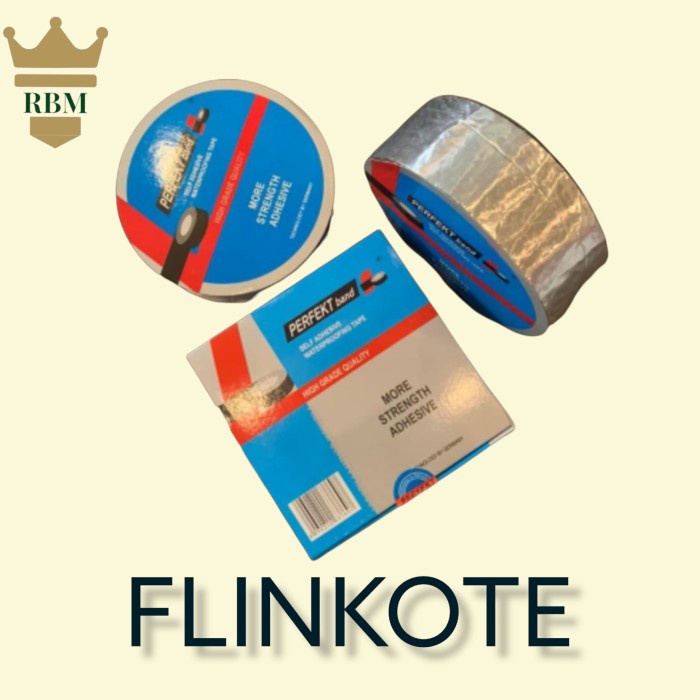 

Flinkote Perfekt Band / Tembel Talang / 10 M / Lakban Talang